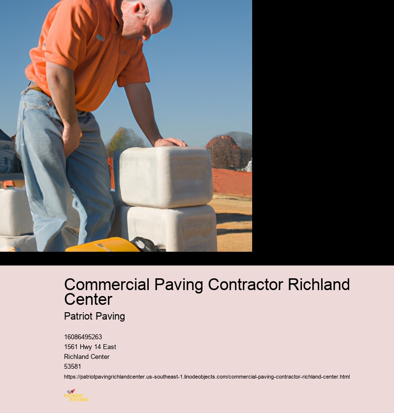 Commercial Paving Contractor Richland Center