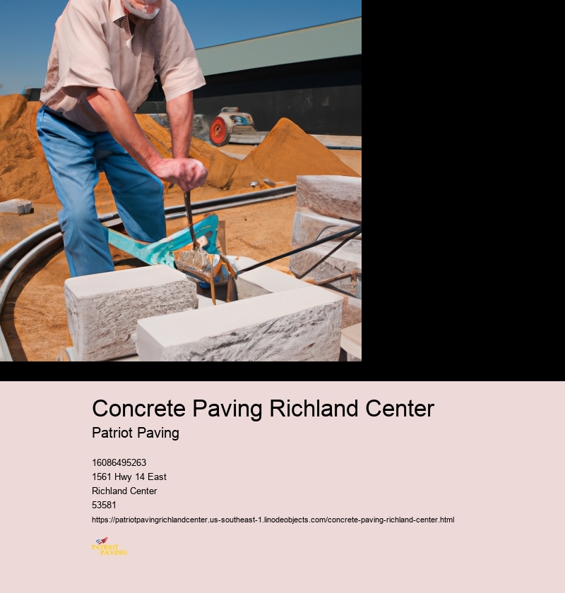 Concrete Paving Richland Center
