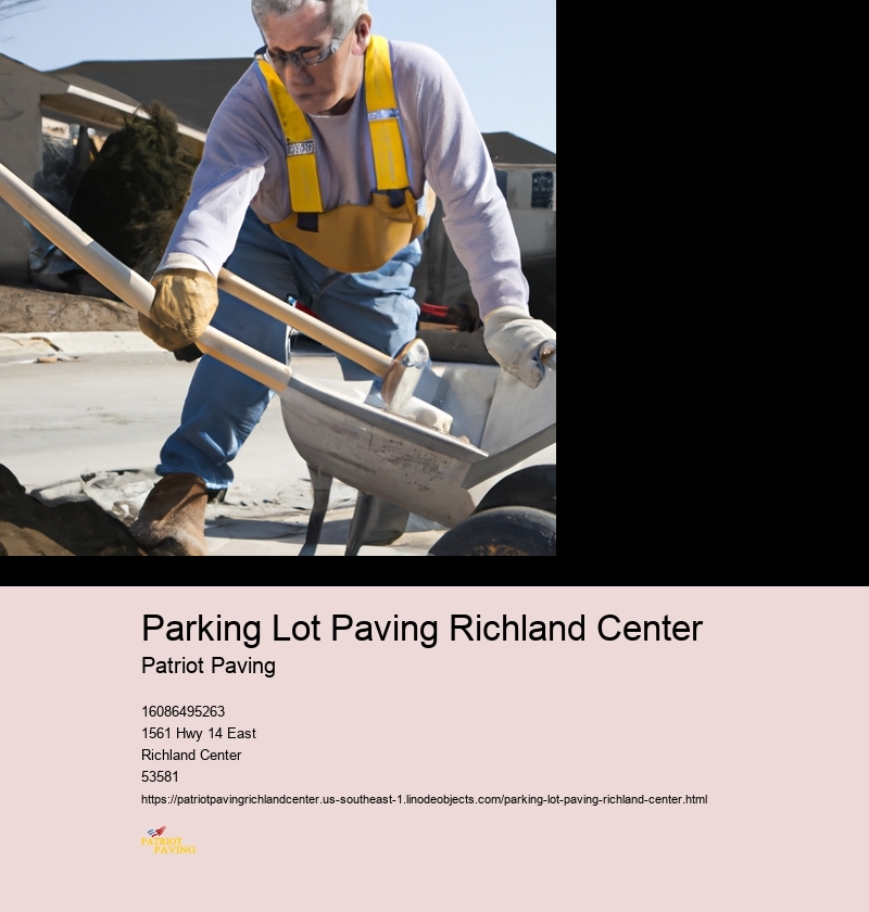 Parking Lot Paving Richland Center