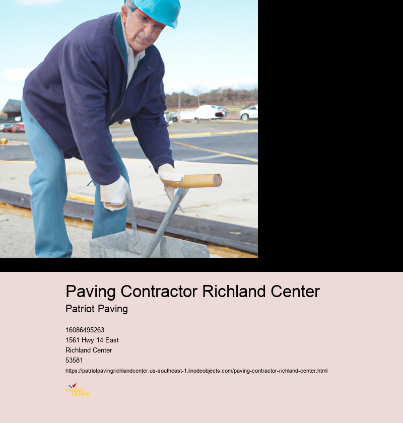 Paving Contractor Richland Center